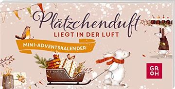 portada Plätzchenduft Liegt in der Luft: Mini-Adventskalender | 24 Botschaften Voller Nostalgie - Wunderbares Geschenk für Familie und Freunde (in German)