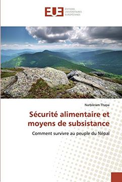 portada Sécurité Alimentaire et Moyens de Subsistance: Comment Survivre au Peuple du Népal (in French)