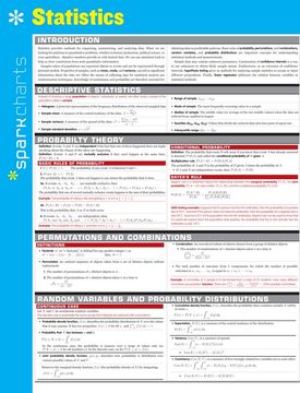 Statistics Sparkcharts (Volume 67) (en Inglés)