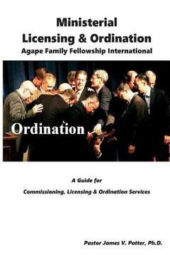 portada Ministerial Licensing & Ordination: Agape Family Fellowship International