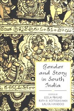portada gender and story in south india (en Inglés)