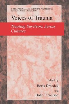 portada voices of trauma: treating psychological trauma across cultures