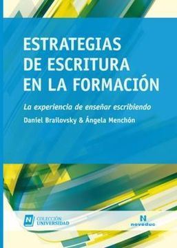 portada Estrategias de Escritura en la Formación: La Experiencia de Enseñar Escribiendo (in Spanish)
