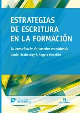 portada Estrategias de Escritura en la Formación: La Experiencia de Enseñar Escribiendo