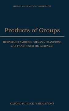 portada Products of Groups (en Inglés)