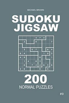 portada Sudoku Jigsaw - 200 Normal Puzzles 9x9 (Volume 9) (en Inglés)