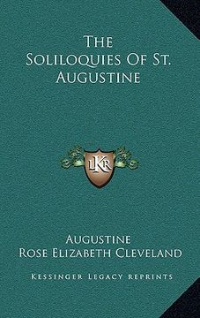 portada the soliloquies of st. augustine (en Inglés)