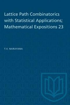 portada Lattice Path Combinatorics with Statistical Applications; Mathematical Expositions 23 (in English)