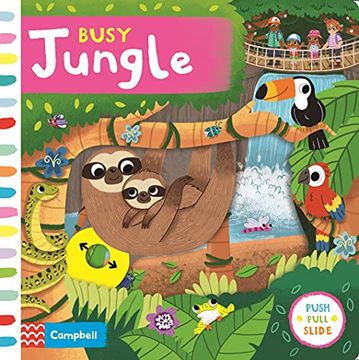 portada Busy Jungle (Busy Books) (in English)