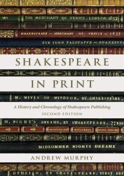 portada Shakespeare in Print: A History and Chronology of Shakespeare Publishing (en Inglés)