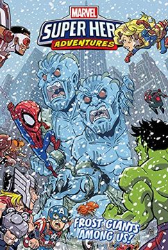 portada Captain Marvel: Frost Giants Among us! (Marvel Super Hero Adventures Graphic Novels) (en Inglés)