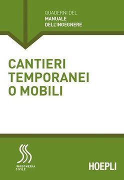 portada Cantieri Temporanei E Mobili.(quaderni Mi)