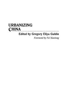 portada Urbanizing China: (Contributions in Asian Studies)