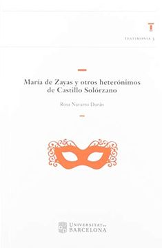 portada Marï¿ ½A de Zayas y Otros Heterï¿ ½Nimos de Castillo Solï¿ ½Zano (in Spanish)
