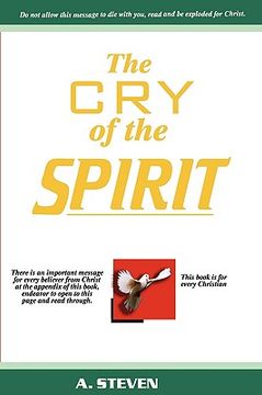 portada the cry of the spirit (en Inglés)