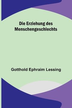 portada Die Erziehung des Menschengeschlechts (in German)