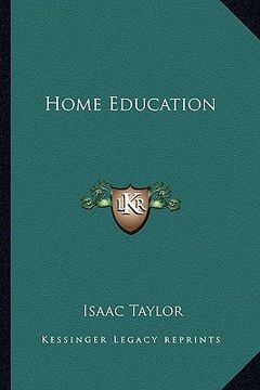 portada home education (en Inglés)