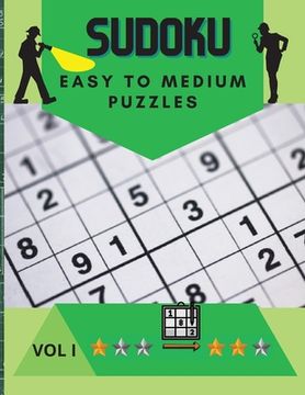 portada Sudoku Puzzle Book: A challenging sudoku book with puzzles and solutions from easy to medium, very fun and educational. (in English)