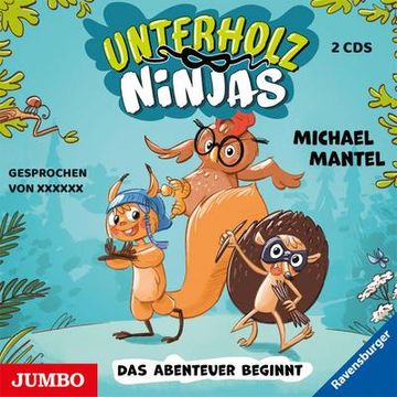 portada Unterholz-Ninjas 01. Das Abenteuer Beginnt (en Alemán)