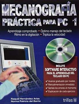 portada Mecanografia Para pc 1/ Typing Practice for pc 1