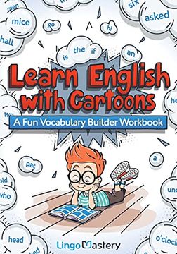 portada Learn English With Cartoons: A fun Vocabulary Builder Workbook (in English)