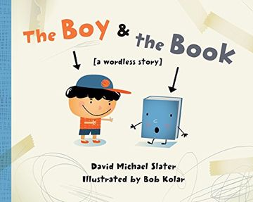 portada The boy & the Book: [a Wordless Story] (en Inglés)