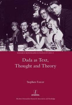 portada Dada as Text, Thought and Theory (en Inglés)