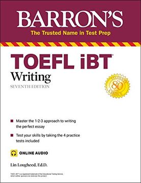 portada Toefl ibt Writing (With Online Audio) (Barron'S Test Prep) (en Inglés)