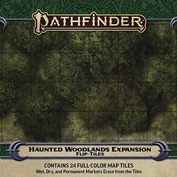 portada Pathfinder Flip-Tiles: Haunted Woodlands Expansion 