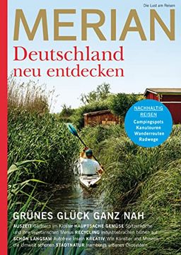 portada Merian Deutschland neu Entdecken - Nachhaltig Reisen 08/2022 (Merian Hefte) (in German)