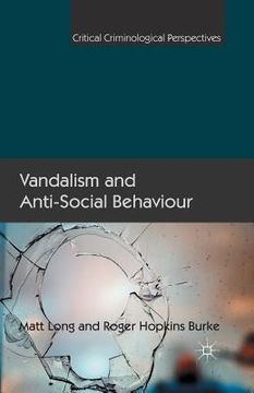portada Vandalism and Anti-Social Behaviour (en Inglés)