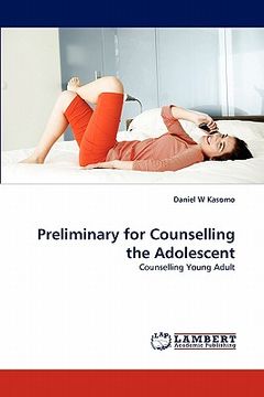 portada preliminary for counselling the adolescent (en Inglés)