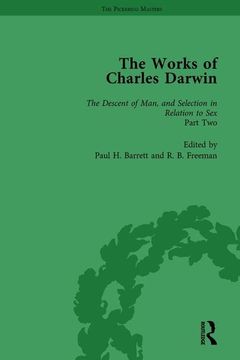 portada The Works of Charles Darwin: V. 22: Descent of Man, and Selection in Relation to Sex (, with an Essay by T.H. Huxley) (en Inglés)