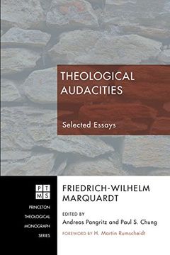 portada Theological Audacities: Selected Essays (Princeton Theological Monograph) 
