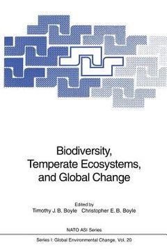 portada biodiversity, temperate ecosystems, and global change (en Inglés)