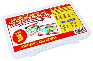 portada Problem-solving Strategies and Skills: Problem-solving Strategies and Skills: Year 3: Box 3: Statistics and Chance (Problem-solving Strategies and Skills maths cards)