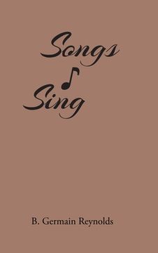 portada Songs I Sing (en Inglés)