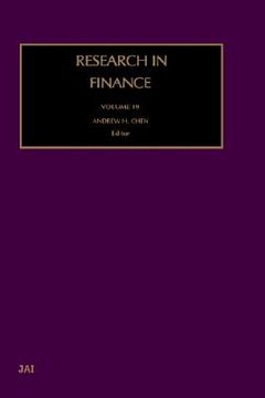 portada research in finance rfin19 h (en Inglés)