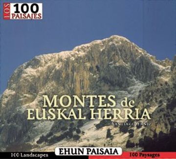 portada Los 100 paisajes Euskal Herriko mendiak/Montes de Euskal Herria