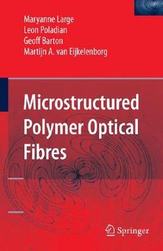 portada microstructured polymer optical fibres (en Inglés)