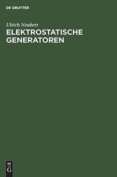 portada Elektrostatische Generatoren (en Alemán)