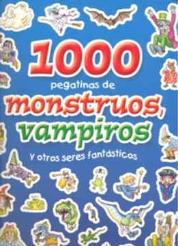 portada 1000 Pegatinas de monstruos, vampiros y otros seres fantásticos