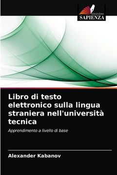 portada Libro di testo elettronico sulla lingua straniera nell'università tecnica (in Italian)