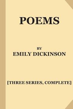 portada Poems by Emily Dickinson [Three Series, Complete] (Large Print) (en Inglés)