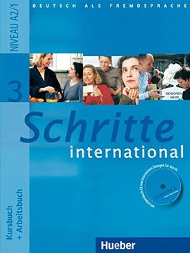 portada Schritte International: Kursbuch und Arbeitsbuch 3 mit cd zum Arbeitsbuch (in German)