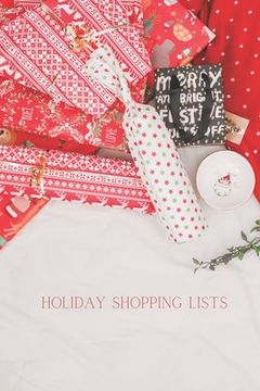 portada Holiday Shopping Lists: Budget List for Christmas (en Inglés)