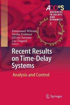 portada Recent Results on Time-Delay Systems: Analysis and Control (en Inglés)