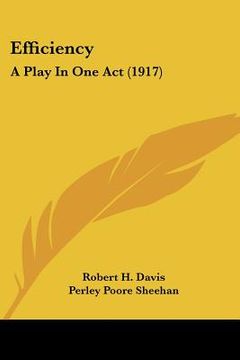 portada efficiency: a play in one act (1917) (en Inglés)