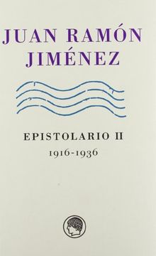 portada Juan Ramón Jiménez. Epistolario Ii, 1916-1936