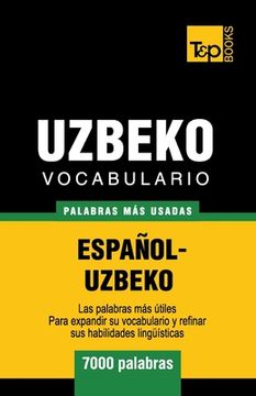 portada Vocabulario español-uzbeco - 7000 palabras más usadas